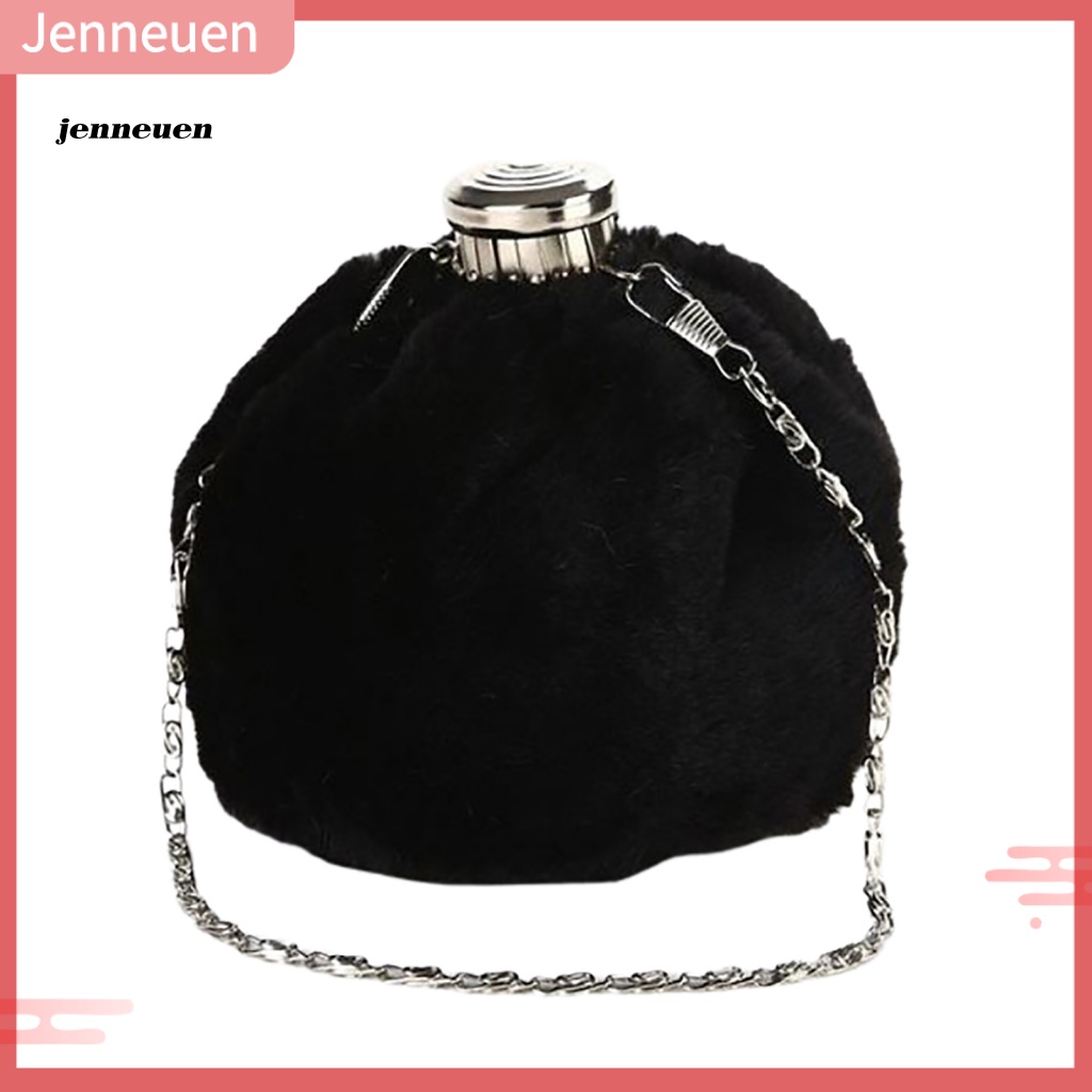 Túi Đeo Chéo Mini Hình Xô Xù Lông Thời Trang Cho Nữ