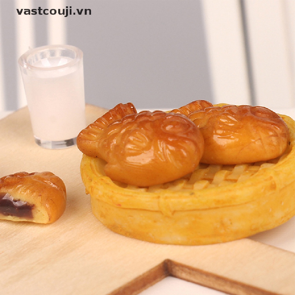 1 Set Mô Hình Thức Ăn Nhanh Tỉ Lệ 1: 12 Trang Trí Nhà Búp Bê