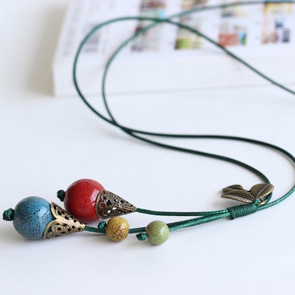 Vòng cổ Mặt Chiếc Lá Thời Trang Dành Cho Nữ