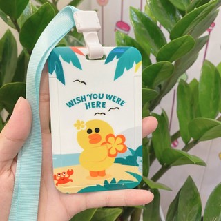 Thẻ đeo gấu thỏ vịt