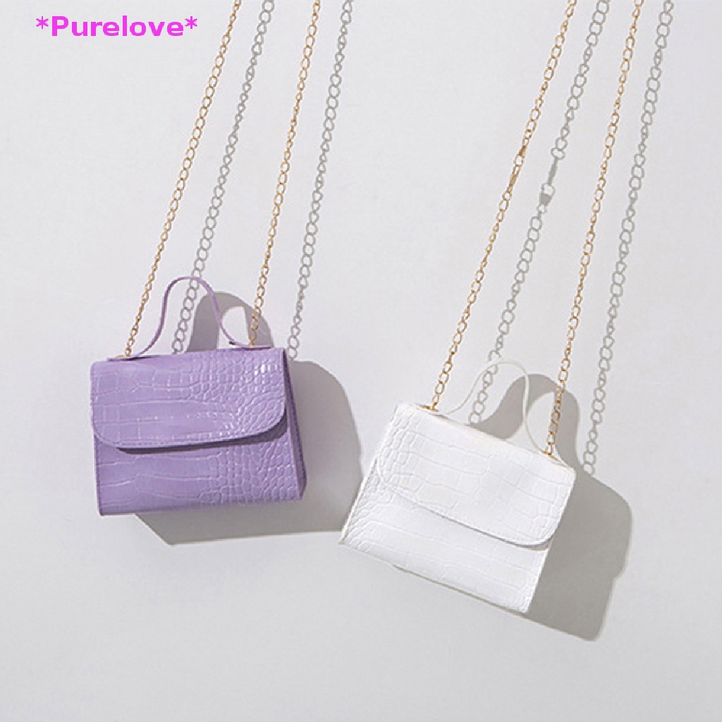 Túi Đeo Vai Đựng Điện Thoại Họa Tiết Da Cá Sấu Thời Trang Hàn Quốc Mới