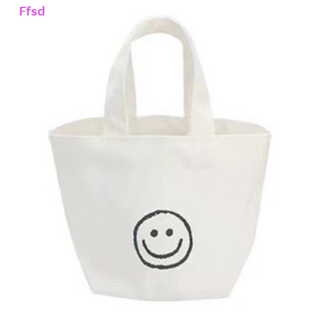 1 Túi Mua Sắm Mini Cầm Tay Đựng Điện Thoại Hình Mặt Cười Dễ Thương Cho Nữ Bolso Grande Mujer * Bán Chạy