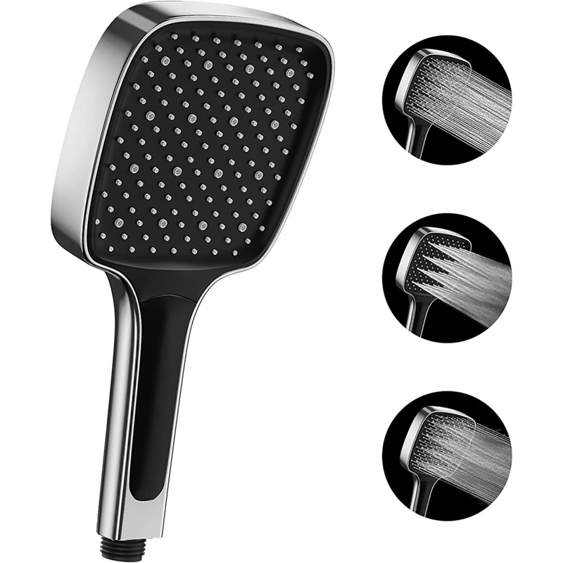 Đầu Vòi Sen Tiết Kiệm Nước Với 3 Chế Độ Áp Lực Phun Tiện Dụng