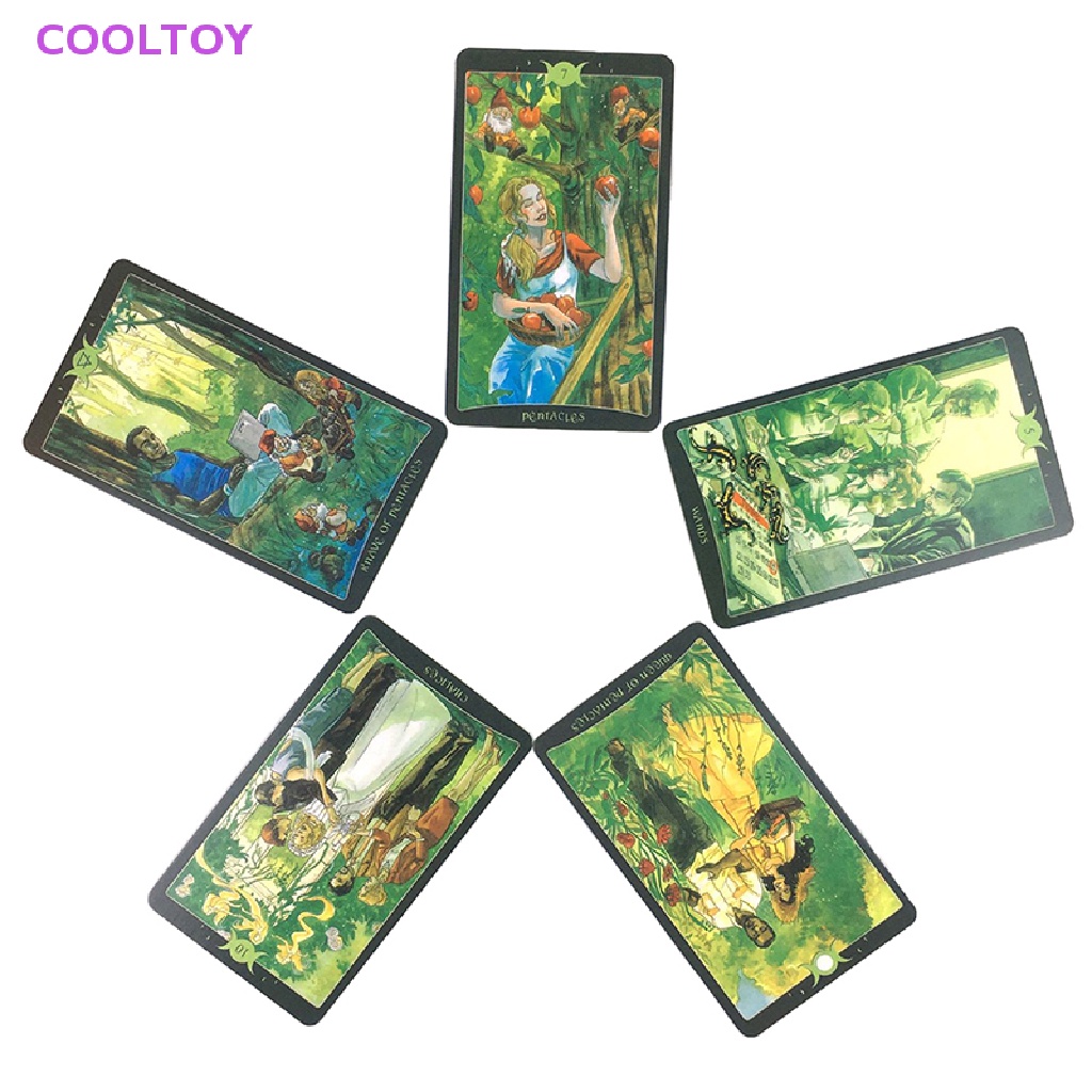 Bộ Bài Tarot Chỉ Dẫn Hướng Dẫn COOLTOY The Book of Shadows