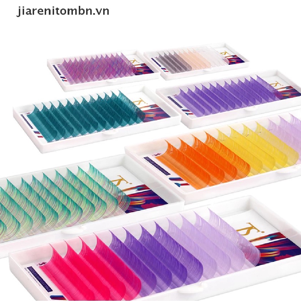 Mascara jiarenitombn 12 Màu Ombre Mềm Mịn Tự Nhiên