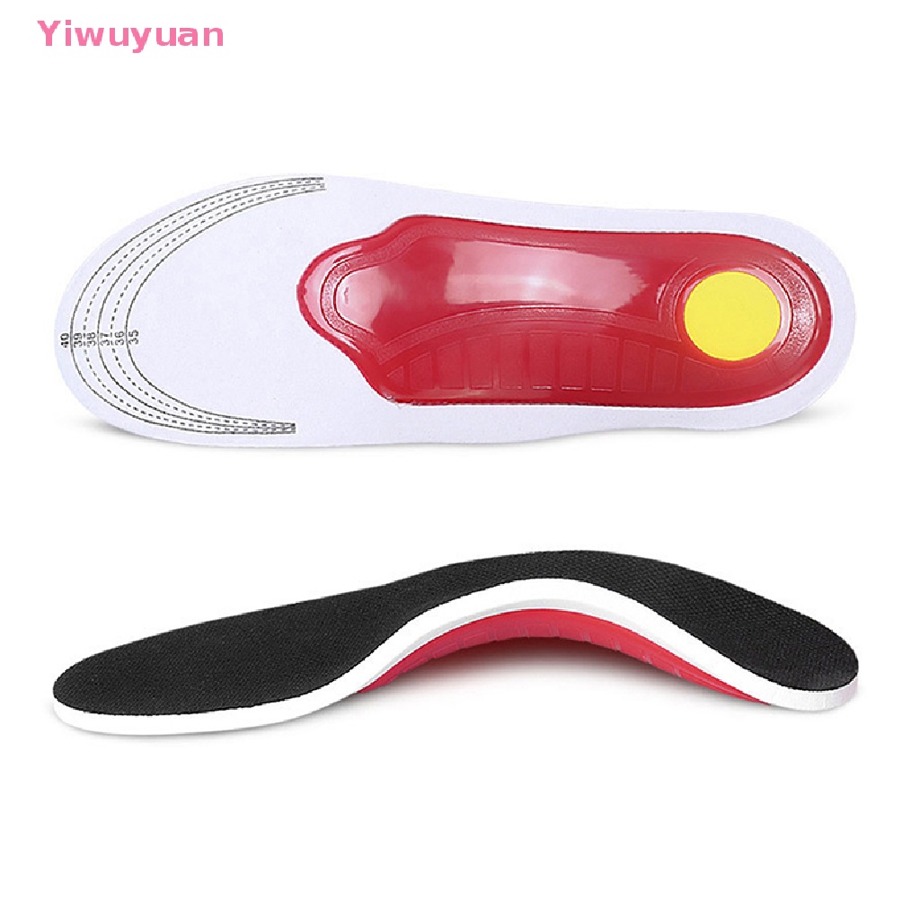 2 Miếng Gel Lót Giày Hỗ Trợ Chỉnh Hình Lòng Bàn Chân Phẳng 3D Mới Cao Cấp Cho Nam Nữ