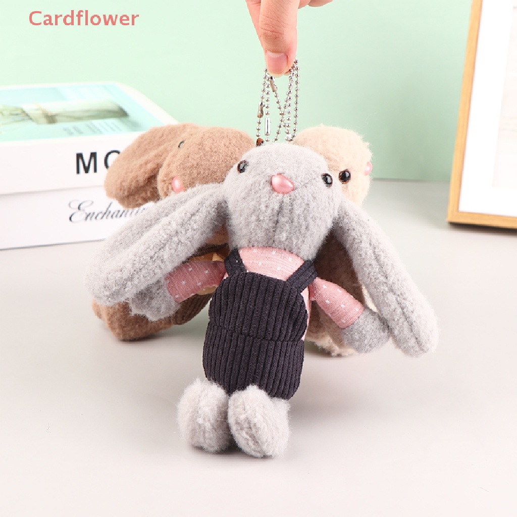Móc Khóa Hình Thỏ Nhồi Bông 16cm Dễ Thương Mới