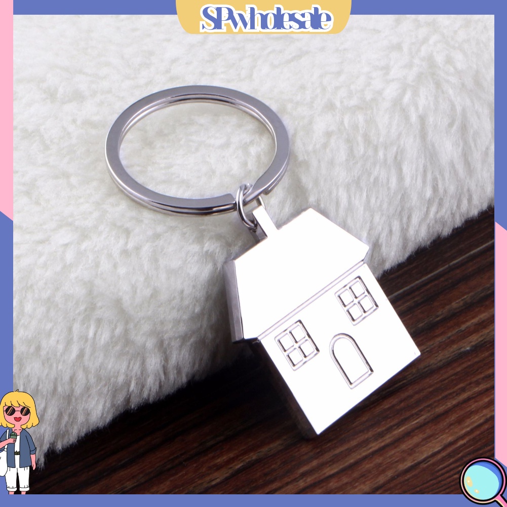 &lt;SPwholesale&gt; Móc Khóa Hình Ngôi Nhà Sáng Tạo