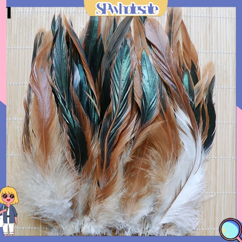 <SPwholesale> Set 50 Lông Vũ 13-20cm Tự Nhiên Trang Trí Quần Áo