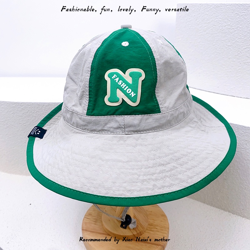 Mũ Bucket Chống Nắng Chất Liệu Mỏng Nhanh Khô Thời Trang Dành Cho Bé Trai Và Bé Gái