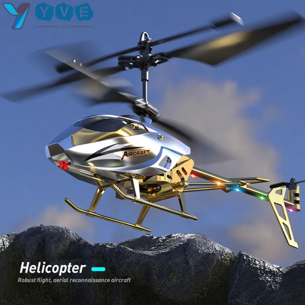 Máy Bay Trực Thăng Điều Khiển Từ Xa Đồ Chơi Mini Bằng Nhựa Có Thể Sạc