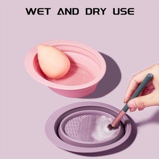 Miếng Silicone Vệ Sinh Cọ Trang Điểm