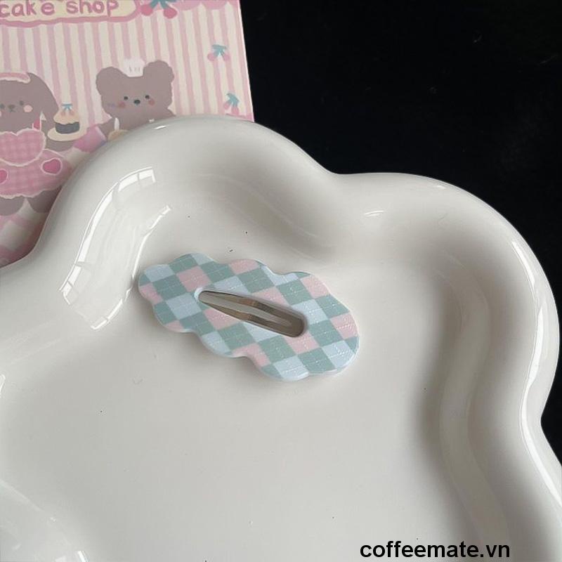 ⚡Kẹp Tóc Họa Tiết Hoạt Hình Đám Mây Hình Thoi Phong Cách Nhật Hàn Thời Trang