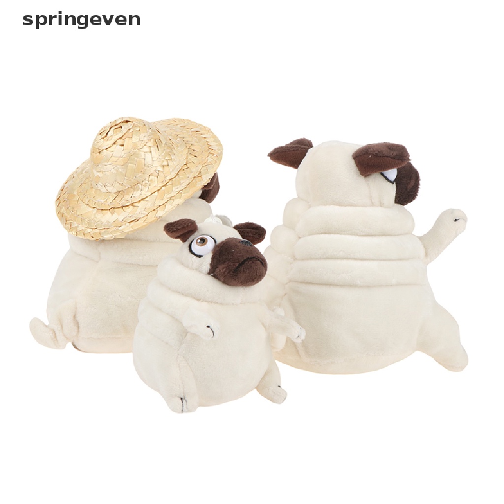 Chó Pug Nhồi Bông 10 / 15cm Dễ Thương Cho Bé
