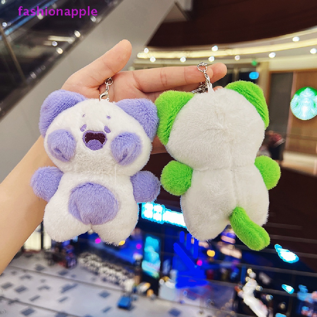 Móc Khóa Hình Mèo Nhồi Bông Hoạt Hình Đáng Yêu