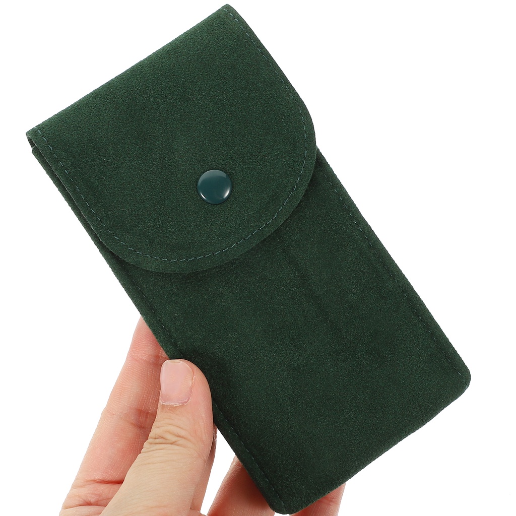 Reloj Set 2 Túi Đựng Đồng Hồ Đơn Bằng Lông Cừu Đính Ngọc Trai Trang Trí Para Hombre Dành Cho Bạn Nữ Mang Theo Du Lịch