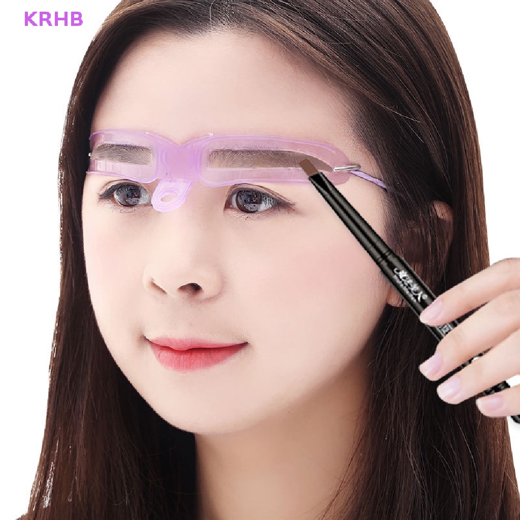 Khuôn Vẽ Lông Mày 8 Kiểu Có Thể Tái Sử Dụng Tiện Lợi Mới
