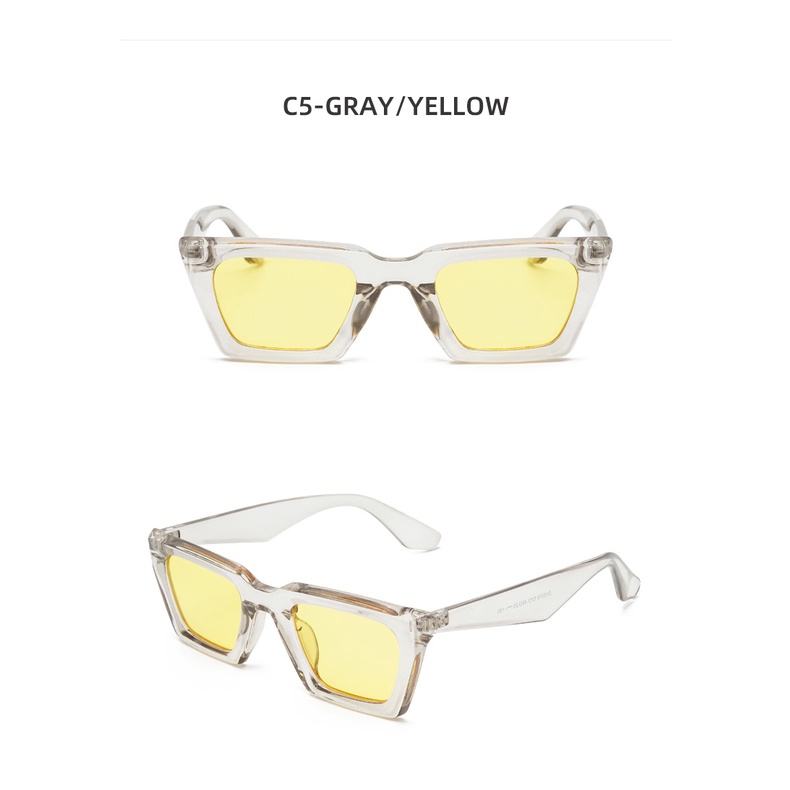 Kính Mát Gọng Vuông Thời Trang Âu Mỹ 2023