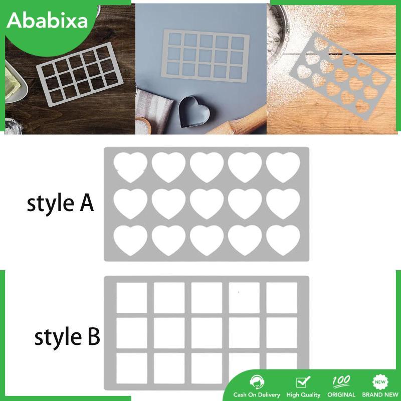 Khuôn Làm Bánh Quy Bằng Acrylic Màu Ngọc Lam / Macaron Xinh Xắn Tiện Dụng