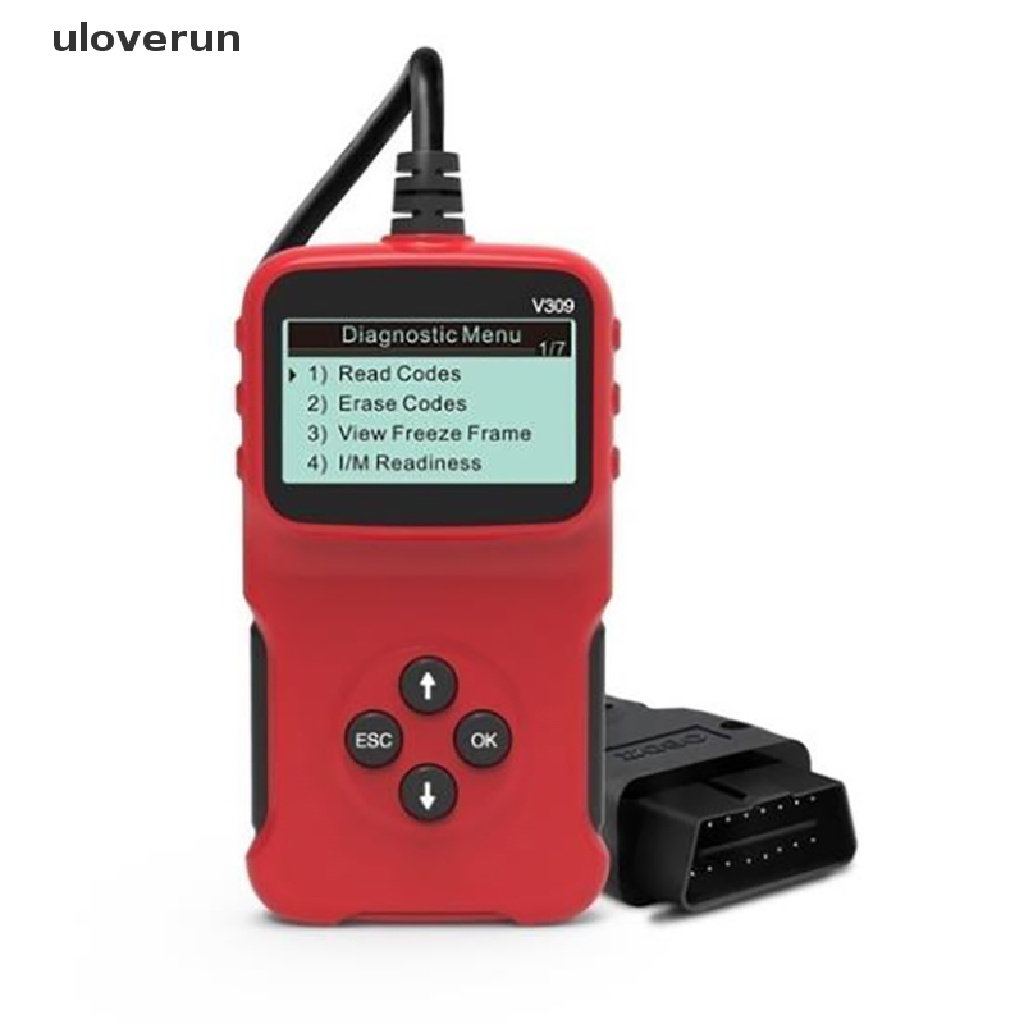 Thiết Bị Quét Kiểm Tra Dữ Liệu Tự Động uloverun V309 EOBD Vn