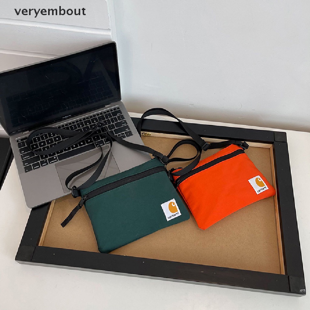 Túi Đeo Chéo Vải Oxford Đựng Điện Thoại Phong Cách Thể Thao Thời Trang Cho Nam