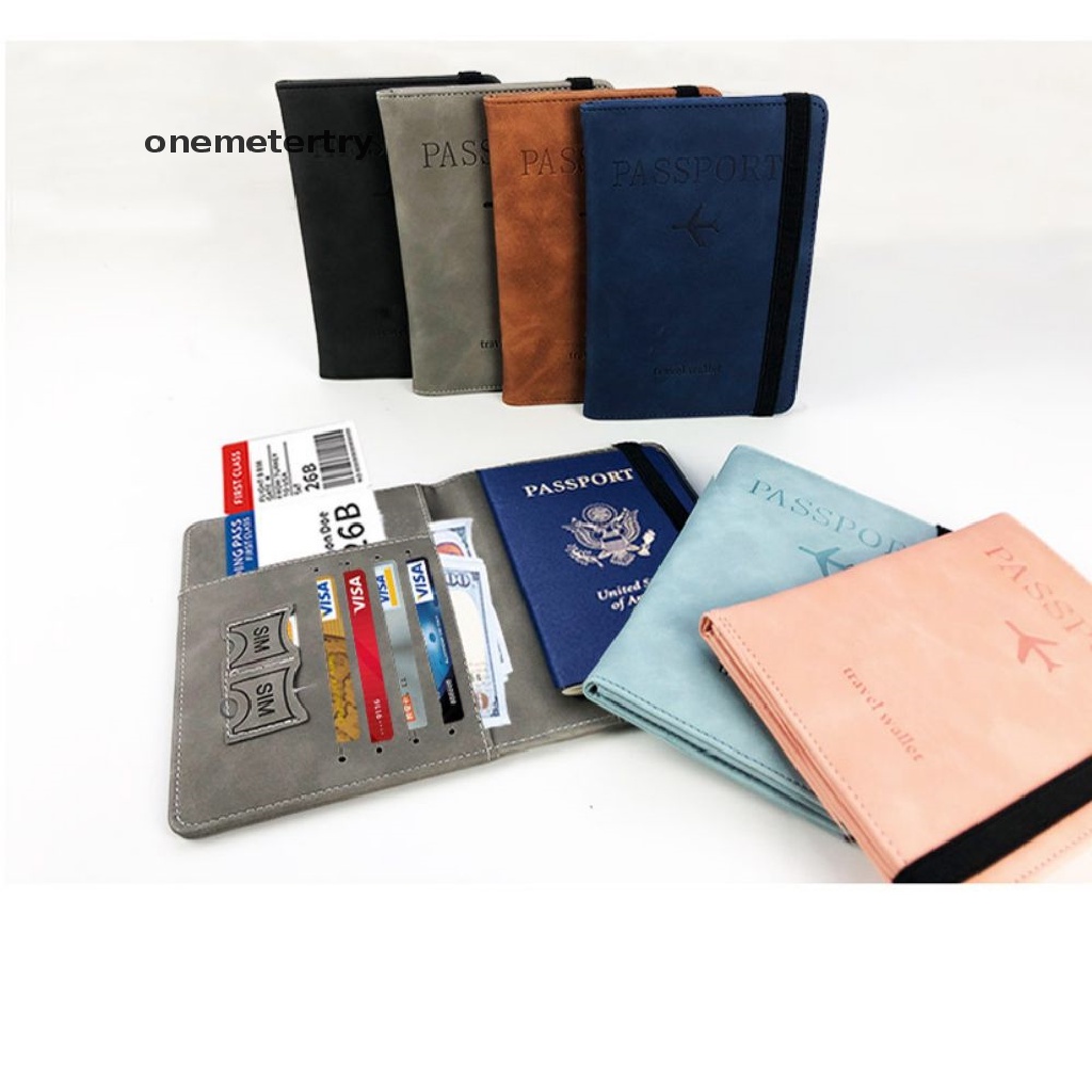 Em Xuyên Biên Giới Bán Chạy Ví Đựng Hộ Chiếu RFID Đa Chức Năng Có Thể Đặt SIM n