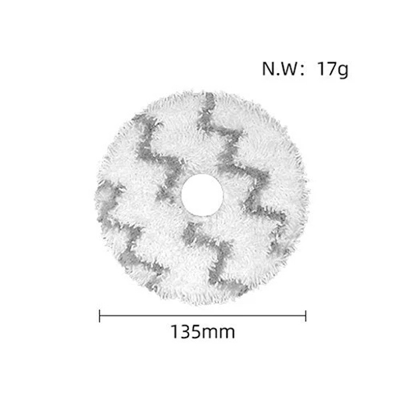 Giẻ Lau Bằng EVA Tự Làm Sạch Cho Robot Hút Bụi Xiaomi Roidmi SDJ06RM