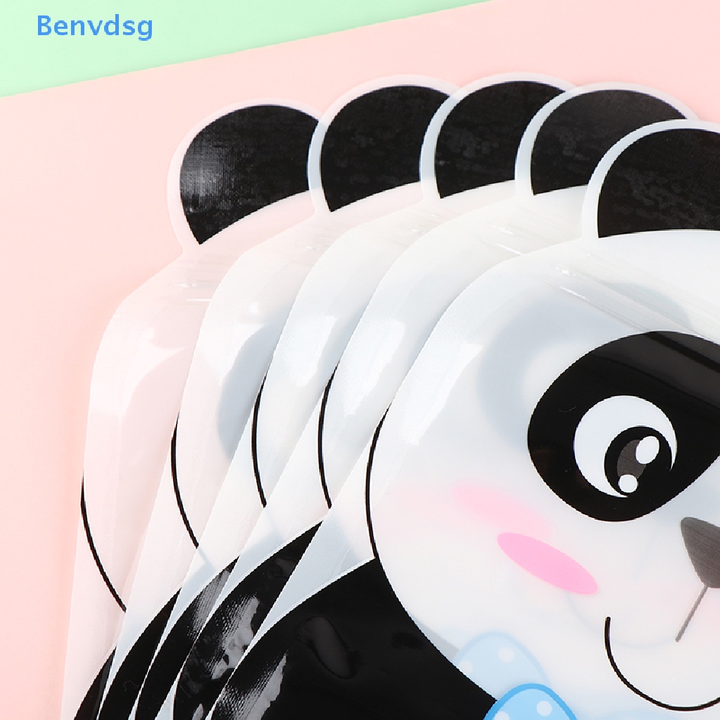 Bộ 5 Túi Đựng Bánh Kẹo Tự Niêm Phong Họa Tiết Hoạt Hình Dễ Thương