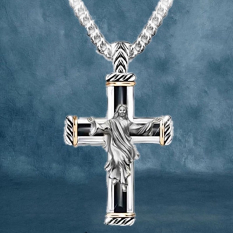 Vòng cổ Mặt Thánh Giá Thời Trang Dành Cho Nam Và Nữ