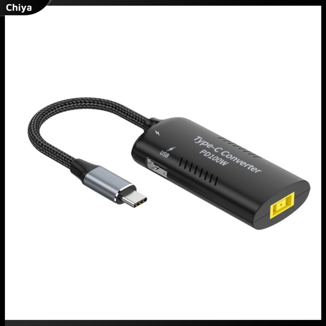 Đầu Chuyển Đổi Nguồn Điện Dc Female Sang Type-c Male Đa Năng 100w