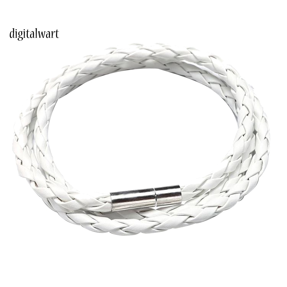 Kỹ Thuật Số| Vòng Tay Da Nhiều Sợi Phong Cách Vintage Cho Nam Và Nữ