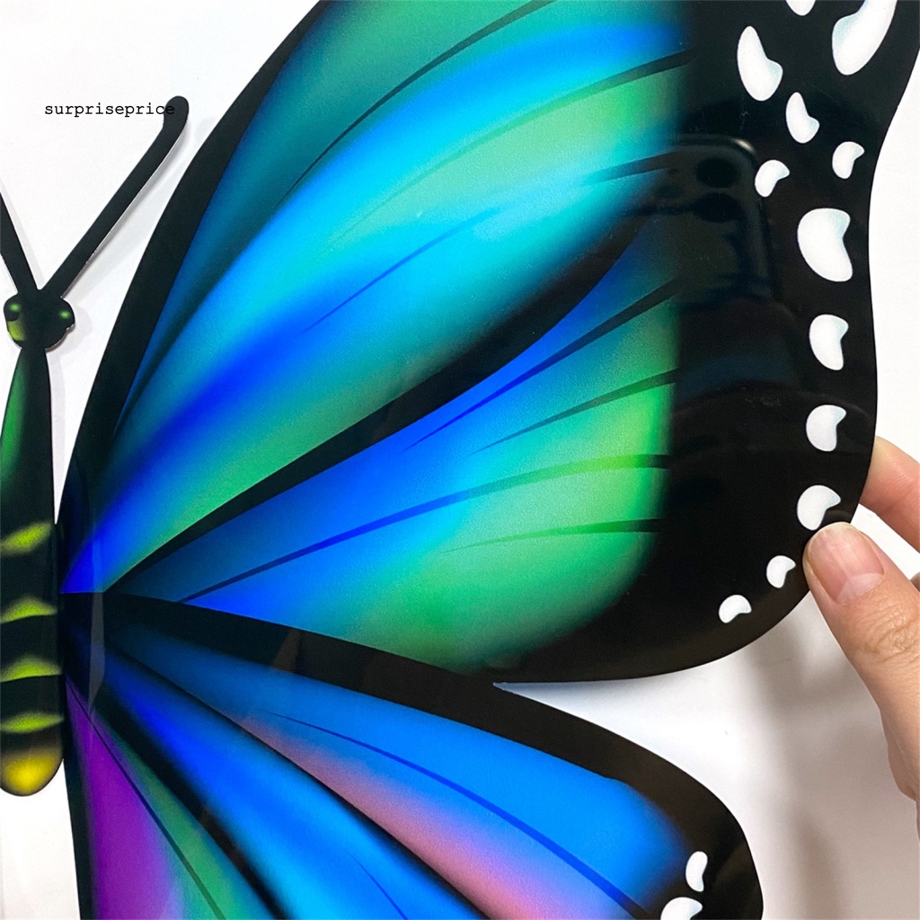 Sticker Dán Tường Họa Tiết Bướm 3D Nhiều Màu Sắc Bắt Mắt Sành Điệu