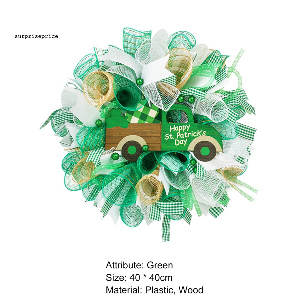 Vòng Hoa Treo Bằng Nhựa Làm Thủ Công Lấy Cảm Hứng Từ Boredom St Patricks Day