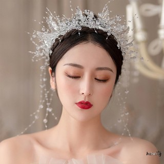 Cài Tóc Hình Hoa Đính Pha Lê Thanh Lịch Cho Nữ