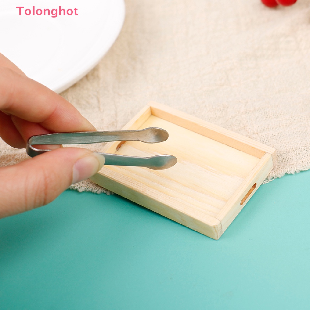 Bộ 2 Khay Đựng Đồ Dùng 1: 12 Độc Đáo Trang Trí Nhà Búp Bê