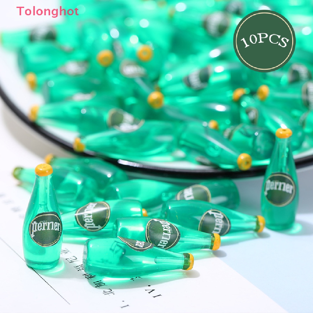 Set 10 Mô Hình Ly Nước mini Tỉ Lệ 1: 12 Trang Trí Nhà Búp Bê