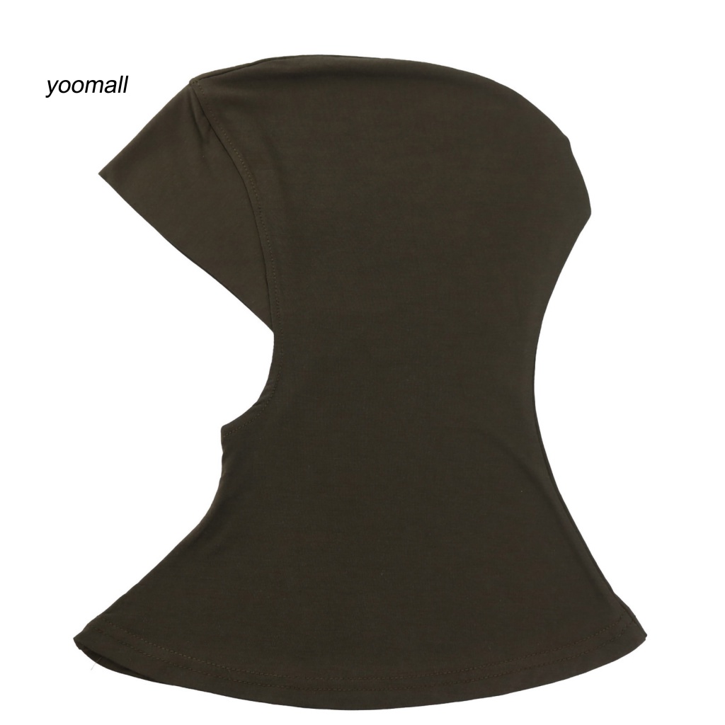 Mũ Turban Màu Trơn Chống Gió Có Thể Điều Chỉnh Cho Nữ