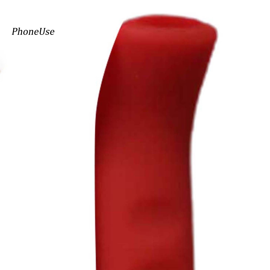 1 Cặp Vỏ Bọc Phanh Xe Đạp Bằng Silicon PU Màu Sáng Chống Trượt