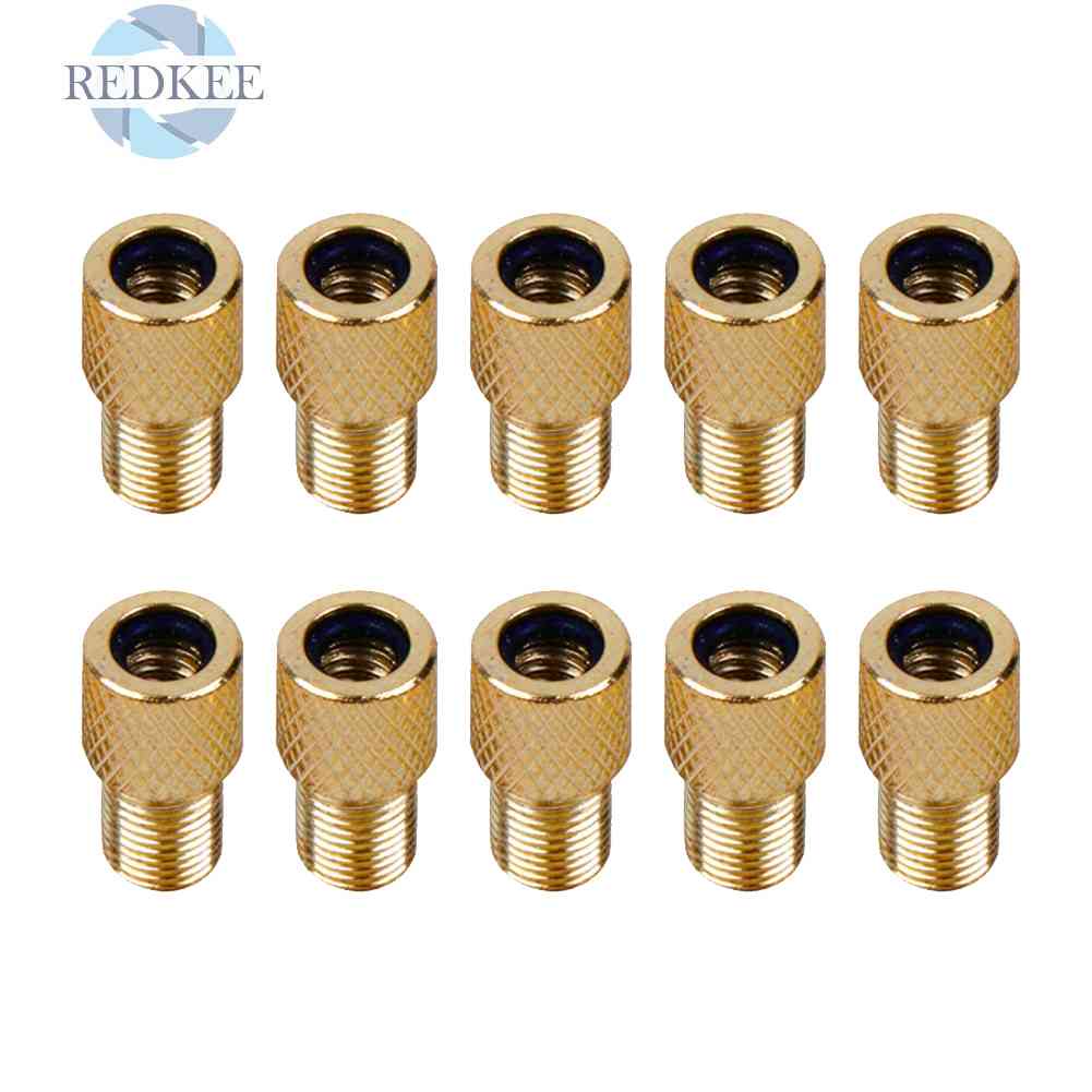 Set 10 Đầu Nối Van Bơm Hơi Xe Đạp