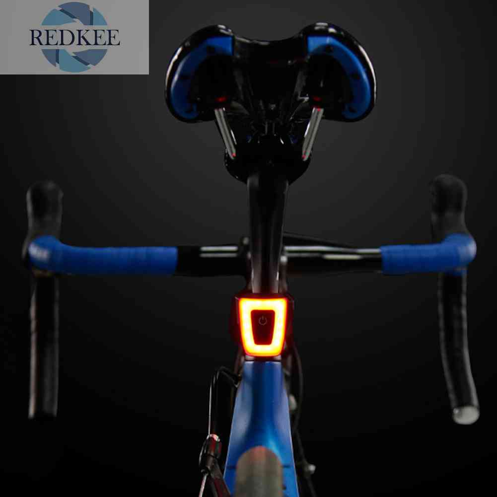 Đèn Cảnh Báo An Toàn Sạc USB Gắn Đuôi Xe Đạp