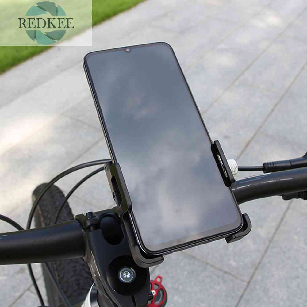 Gub Giá Đỡ Điện Thoại Bằng Hợp Kim Nhôm Gắn Tay Lái Xe Đạp
