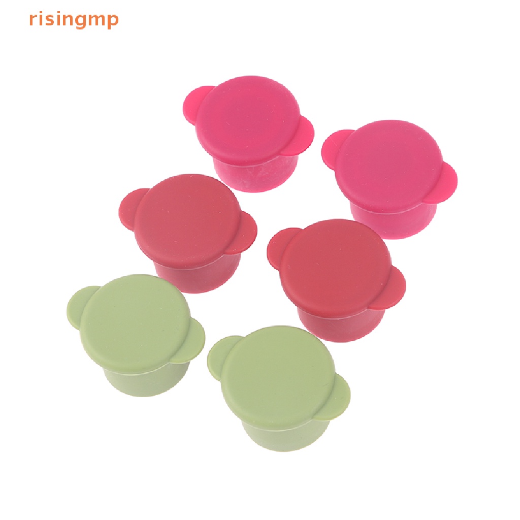 Set 2 Nút Silicone Đậy Chai Rượu Vang Chống Rò Rỉ Tái Sử Dụng Tiện Lợi