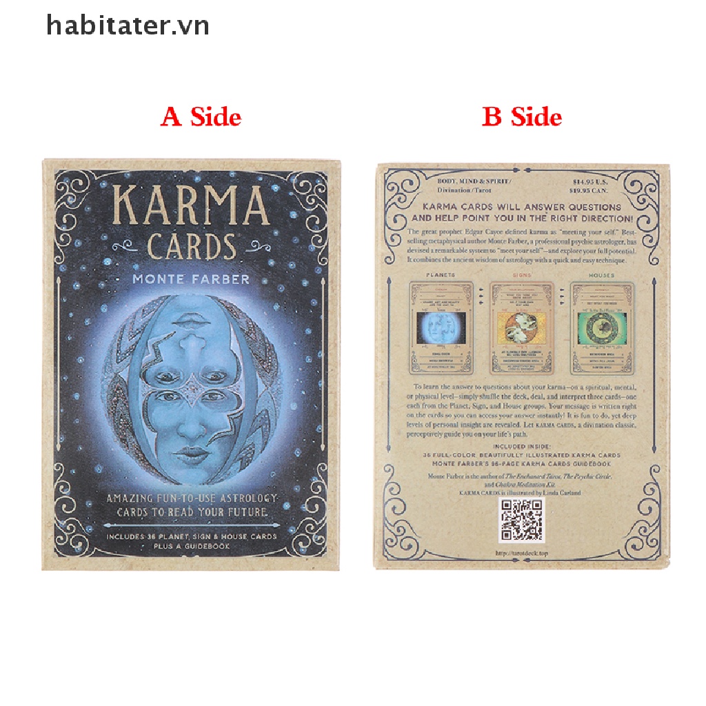 Bộ Bài Tarot Gia Đình TATER Karma Oracle