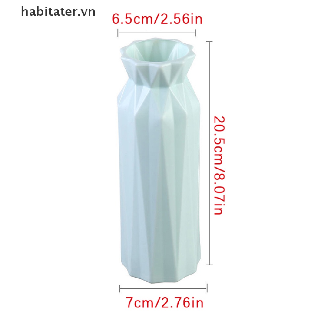 1 Bình Hoa Bằng Nhựa Phong Cách Bắc Âu Dùng Để Trang Trí Phòng Khách