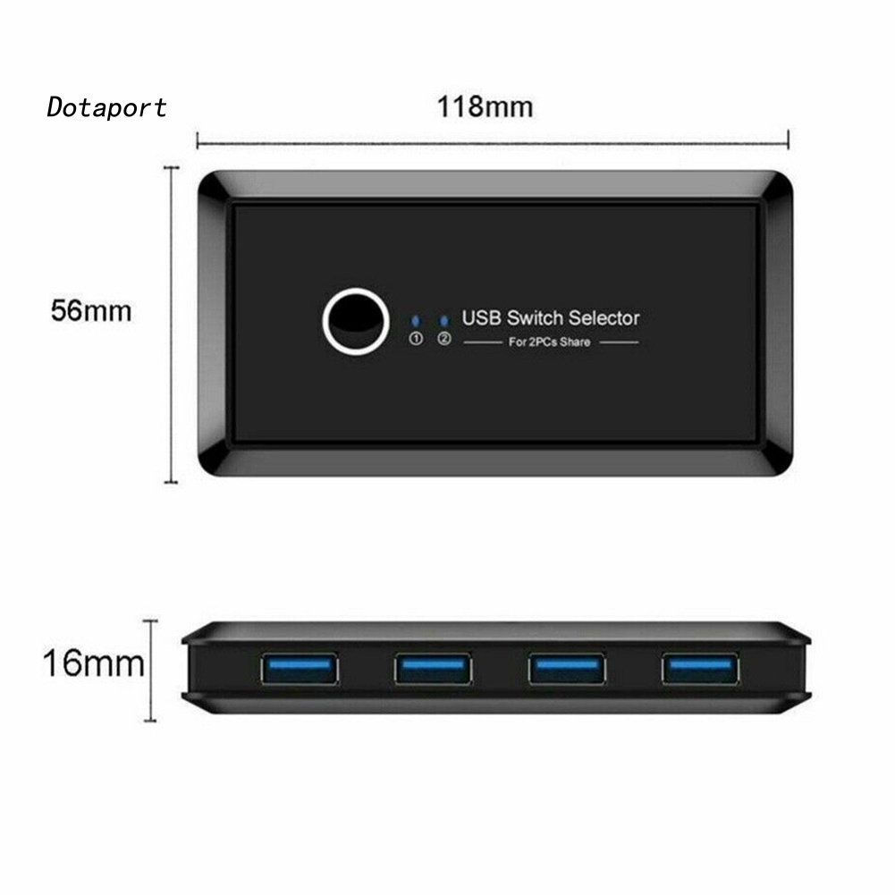 Bộ Chia 4 Cổng USB 2.0 Cho Mac Chrome OS