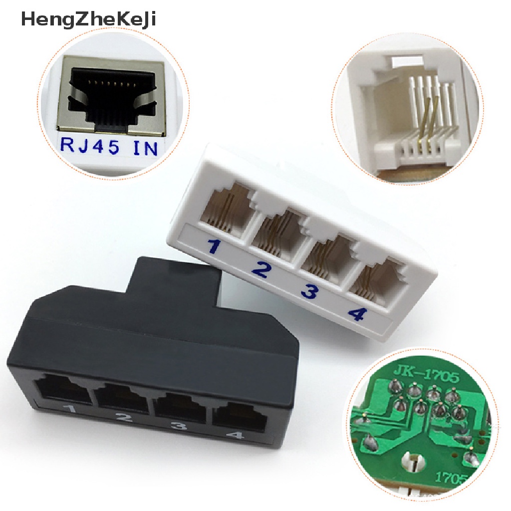 Đầu Chia RJ45 Sang RJ11 1 Sang 4 Chất Lượng Cao