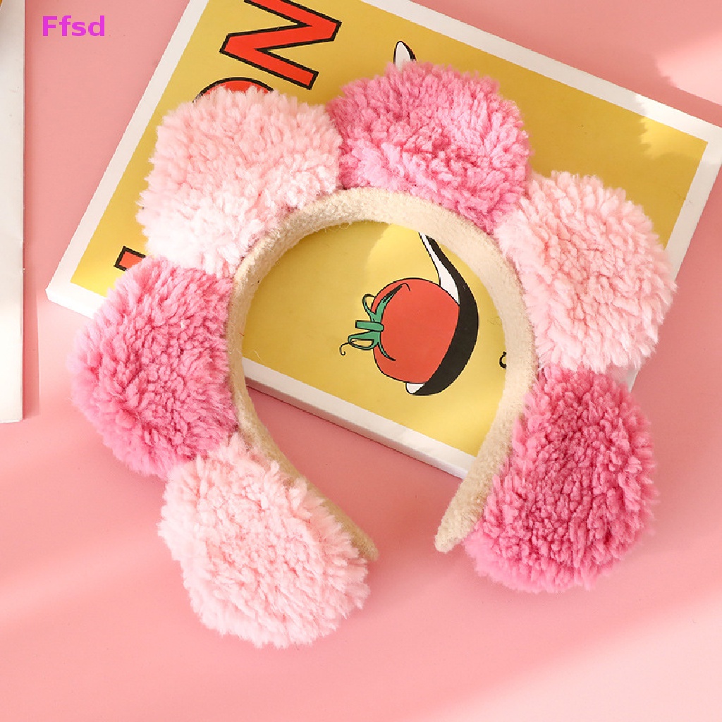 {Ffsd} Băng Đô Hoa Hướng Dương Nhồi Bông Nhiều Màu Dễ Thương Phụ Kiện Tóc Mùa Thu Đông * Bán Chạy