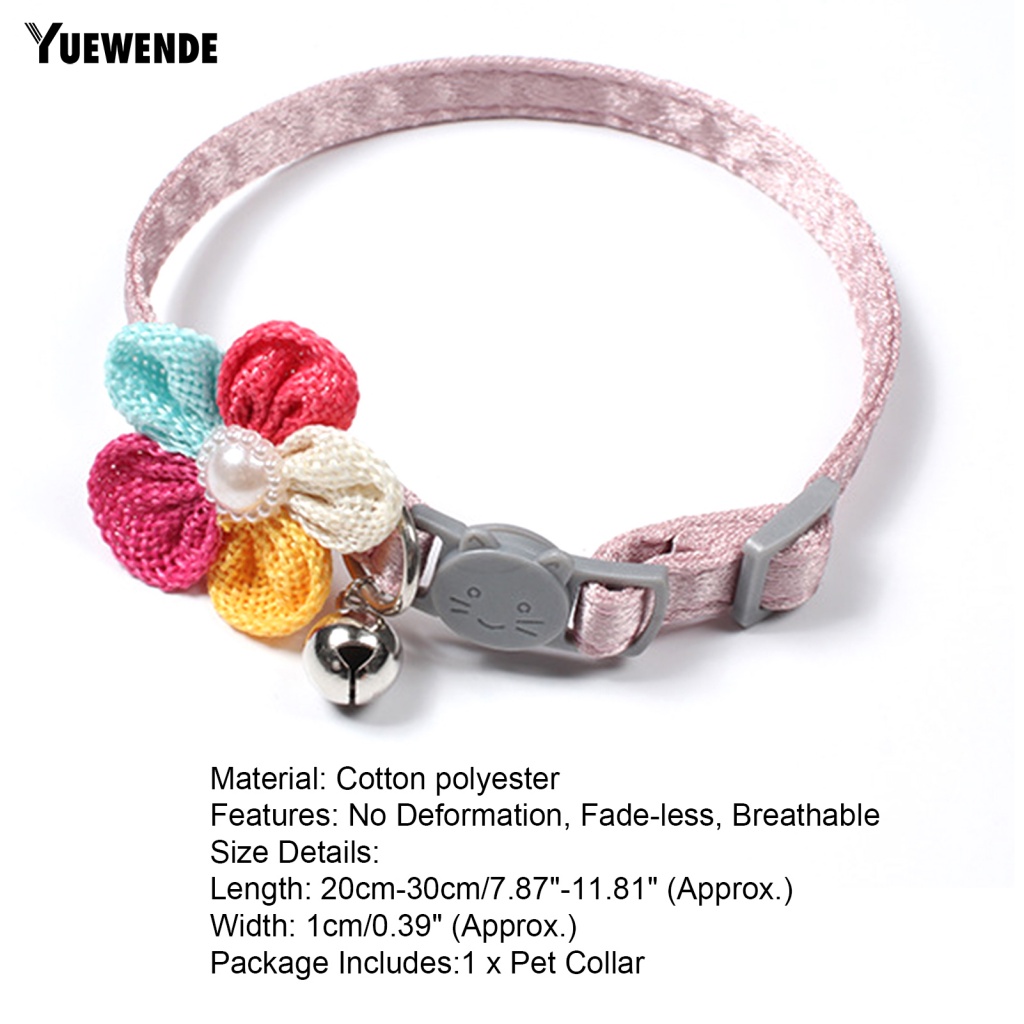 Vòng Cổ Mềm Mại Đáng Yêu Có Thể Tái Sử Dụng Cho Thú Cưng