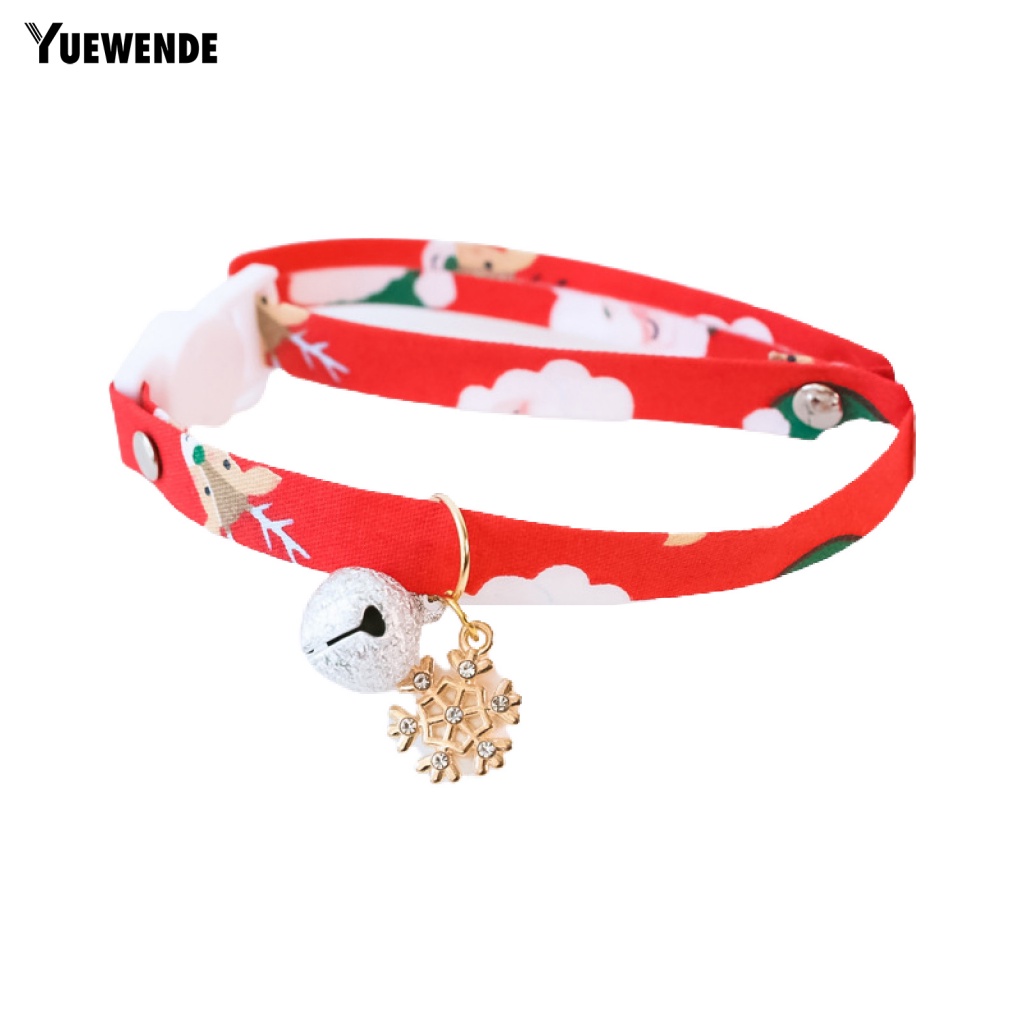 Vòng Cổ YE.B Mặt Dây Lâu Dài Mặt Chủ Đề Giáng Sinh Cho Thú Cưng