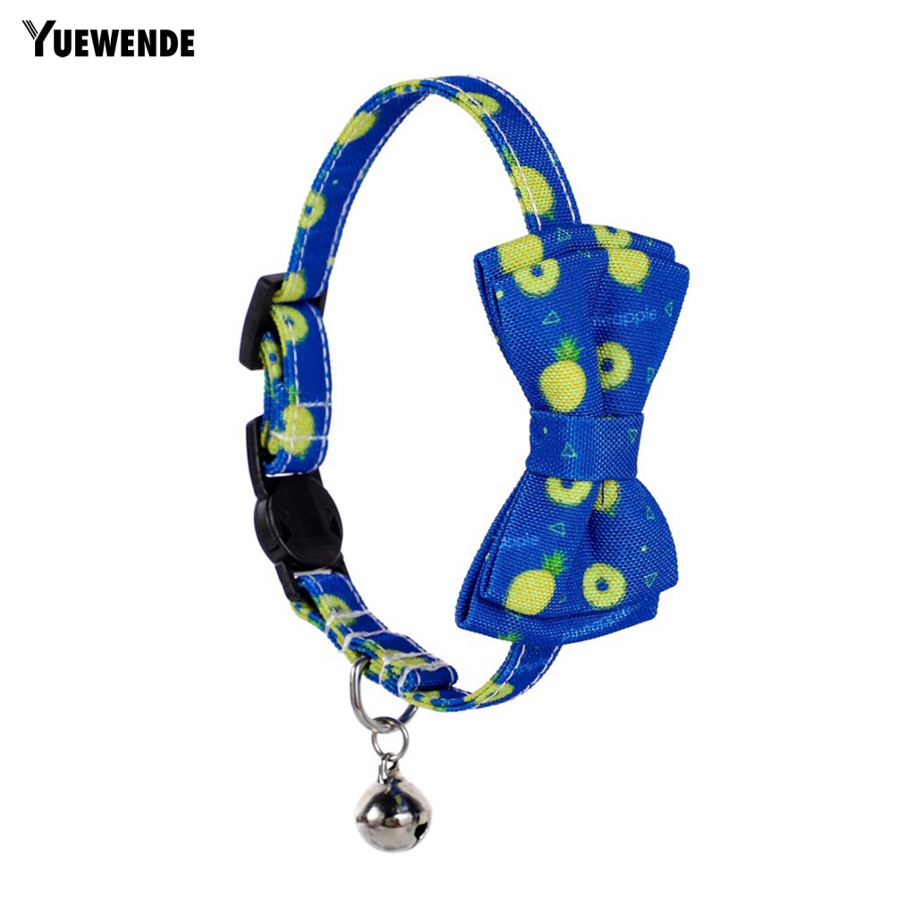 Vòng Cổ YE.B Tinh Tế Có Chuông Họa Tiết Trái Cây Cho Mèo Cưng